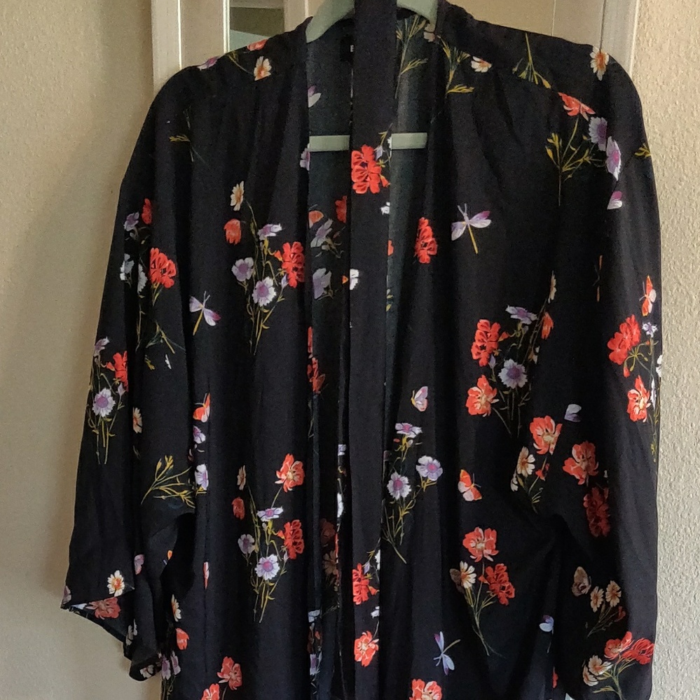 Floral kimono